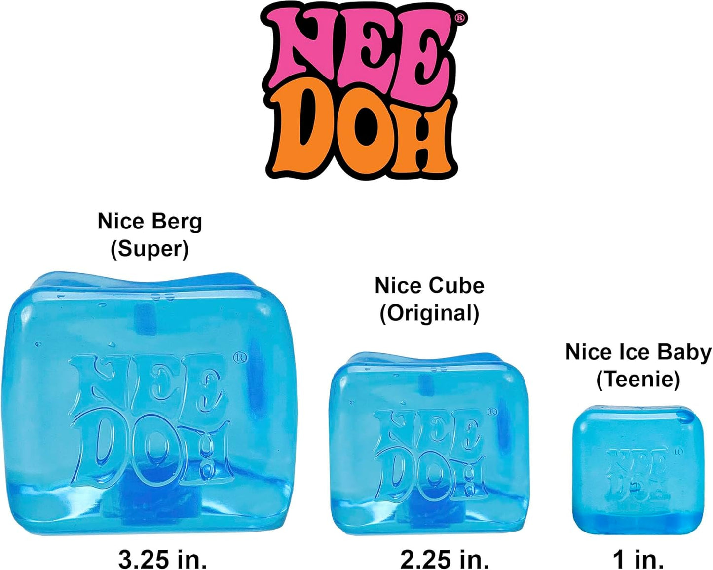 Mini Ice Cube Squishy – Pocket-Sized Sensory Fidget Toy