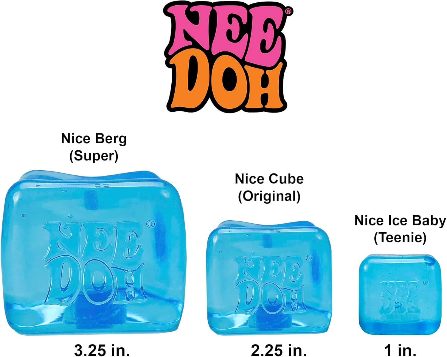 Mini Ice Cube Squishy – Pocket-Sized Sensory Fidget Toy