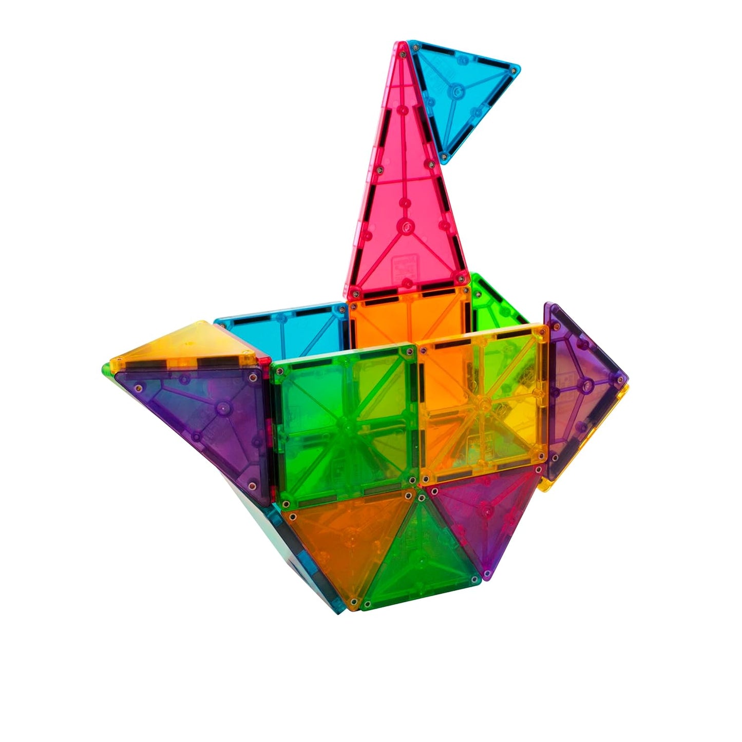 Unleash Creativity with MAGNA-TILES Classic 32-Piece Magnetic Building Set - The Original Construction Toy for Endless Fun!
