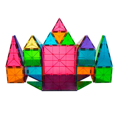 Unleash Creativity with MAGNA-TILES Classic 32-Piece Magnetic Building Set - The Original Construction Toy for Endless Fun!