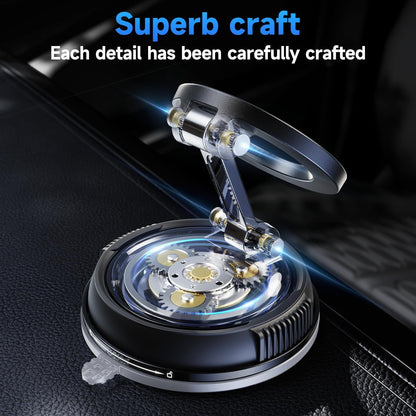 Magnetic Car Phone Holder – 360° Adjustable Suction Mount for GPS, Calls & Commutes