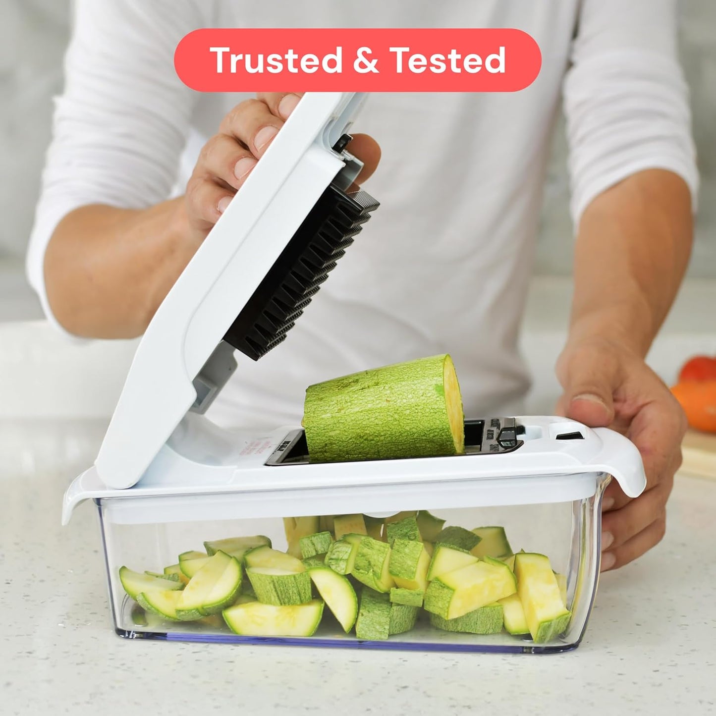 All-in-One Vegetable Chopper – Fast Onion Dicer & Meal Prep Kitchen Gadget