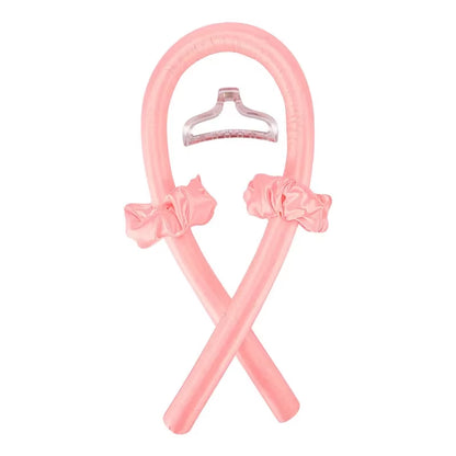Silk Heatless Curling Rod Headband - Effortless Soft Curls While You Sleep!
