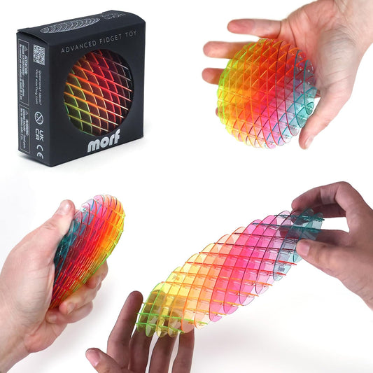 Fidget Worm Toy - Flexible 3D Sensory Slug for Stress Relief and Focus - Perfect for Kids, Teens, and Adults at Home, School, and Work