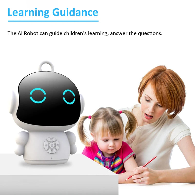 Interactive Smart AI Robot Toy - Wifi Enabled Early Education with Speech Recognition for Kids