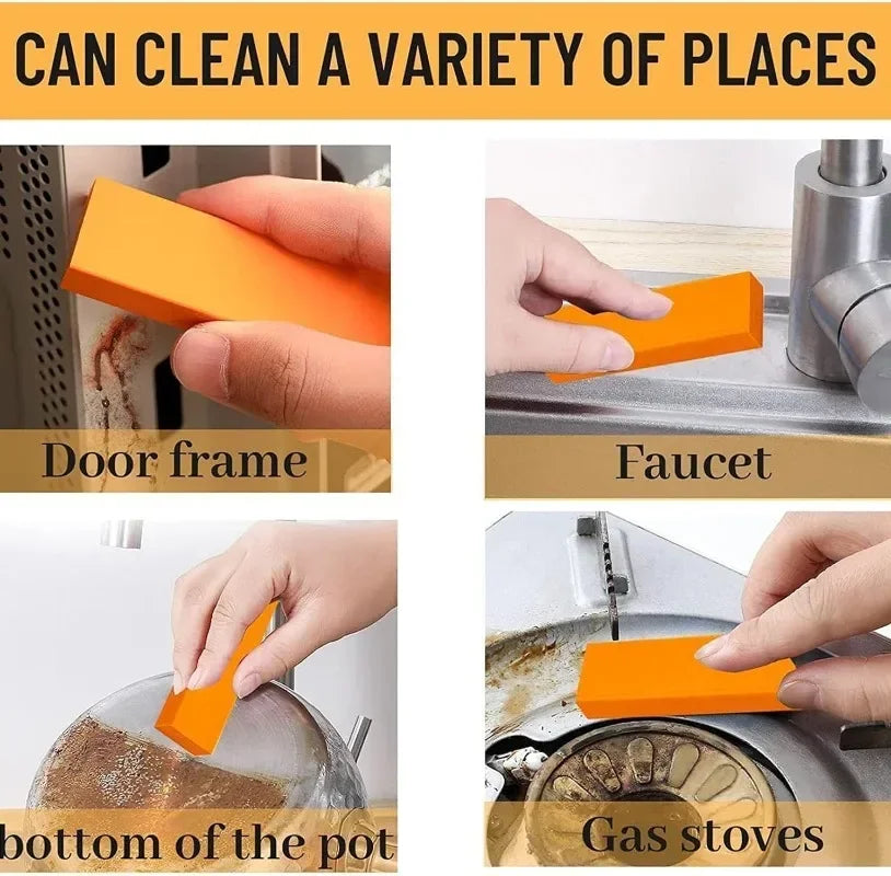 Limescale Eraser & Rust Remover - Ultimate Kitchen Faucet Cleaner & Home Cleaning Tool