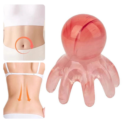 Octopus Shape Scalp Massage Comb - Relax and Rejuvenate Anywhere!