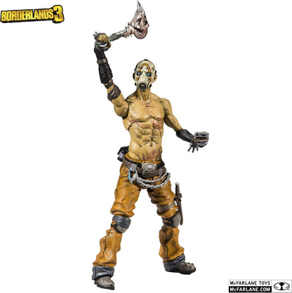 Borderlands 3 Psycho 7-Inch Action Figure — 12+ Points of Articulation, Buzz Axe Accessory, Borderlands 3 Window Box Packaging