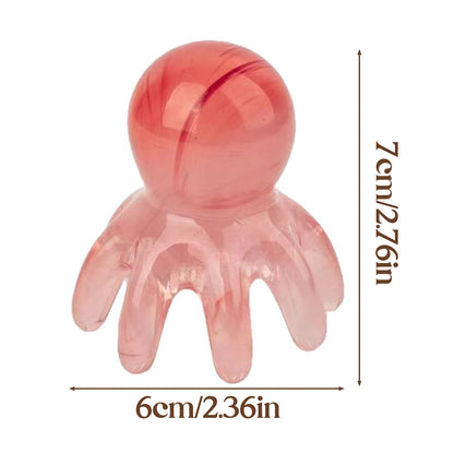 Octopus Shape Scalp Massage Comb - Relax and Rejuvenate Anywhere!