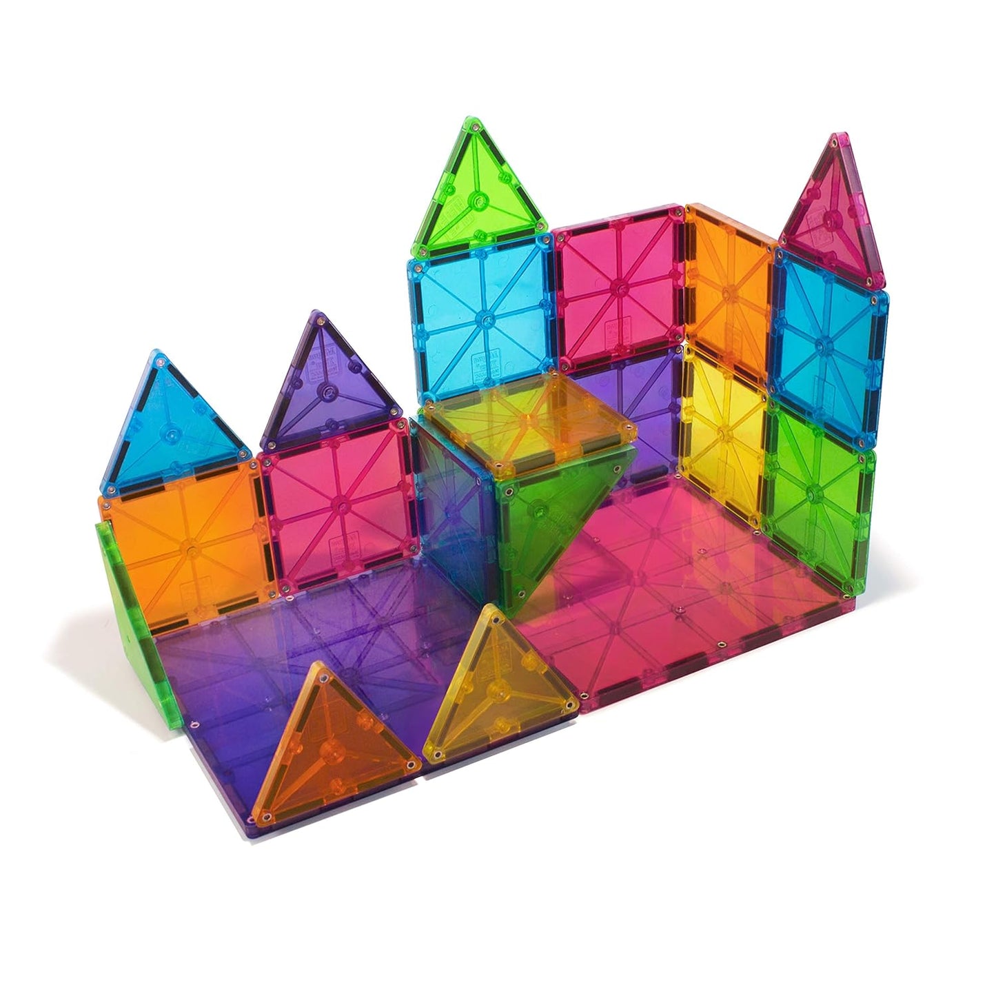 Unleash Creativity with MAGNA-TILES Classic 32-Piece Magnetic Building Set - The Original Construction Toy for Endless Fun!