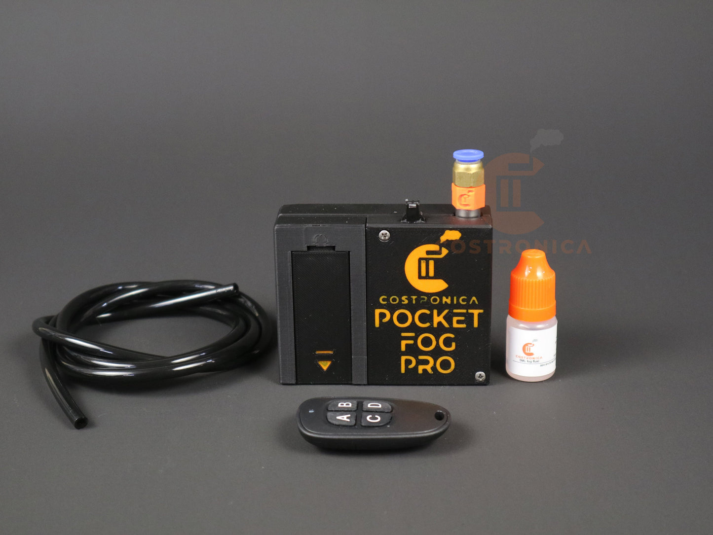 Mini Smoke Machine RC V3 - Ultimate Remote Control Fog Effect for Cosplay, Tabletop Gaming, and Photography Props