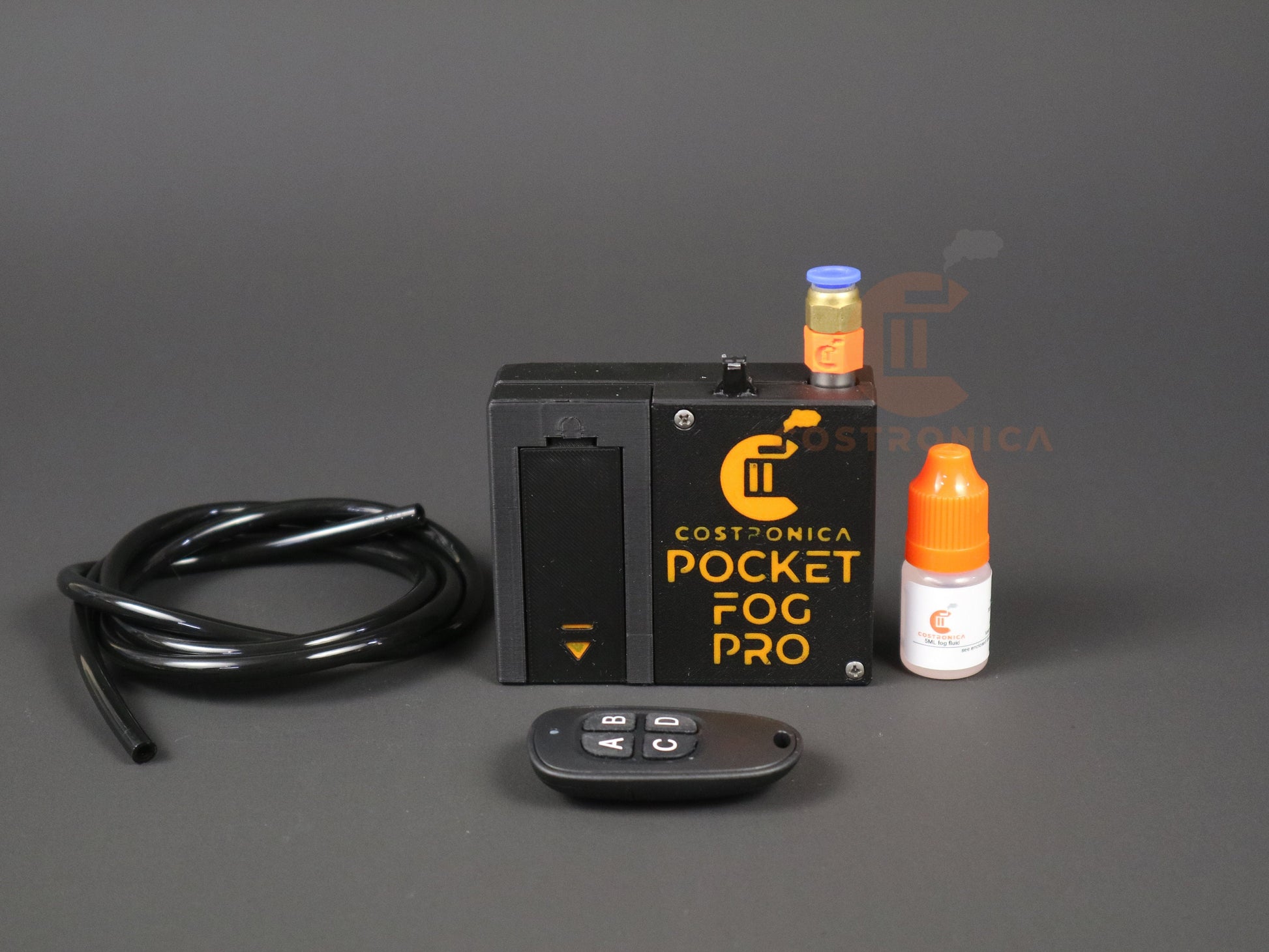 Mini Smoke Machine RC V3 - Ultimate Remote Control Fog Effect for Cosplay, Tabletop Gaming, and Photography Props