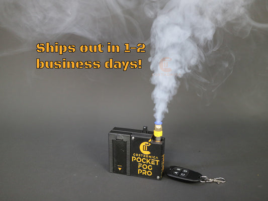 Mini Smoke Machine RC V3 - Ultimate Remote Control Fog Effect for Cosplay, Tabletop Gaming, and Photography Props