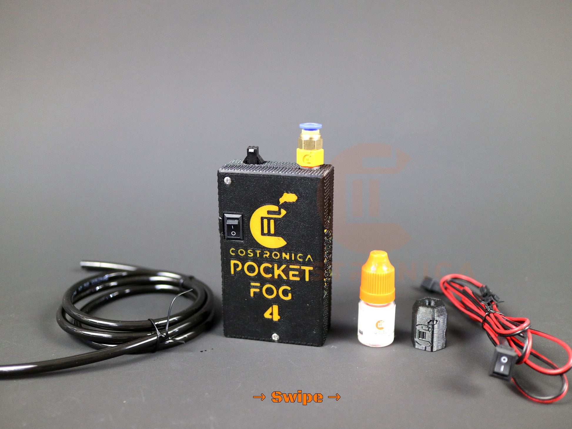 Mini Smoke Machine V4 - Ultimate Handheld Fog Effect for Cosplay, Gaming, Photography & Costume Props