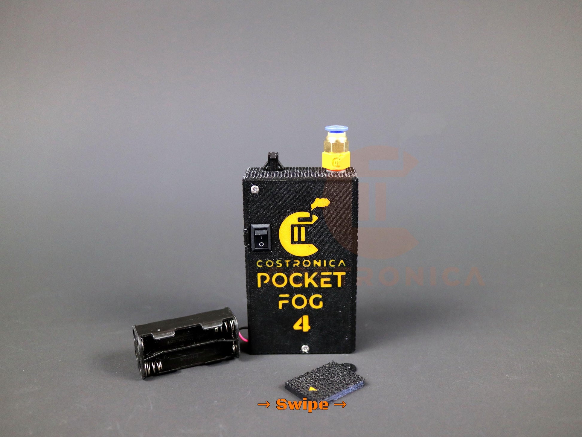 Mini Smoke Machine V4 - Ultimate Handheld Fog Effect for Cosplay, Gaming, Photography & Costume Props