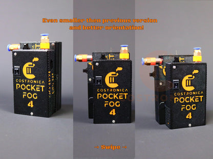 Mini Smoke Machine V4 - Ultimate Handheld Fog Effect for Cosplay, Gaming, Photography & Costume Props