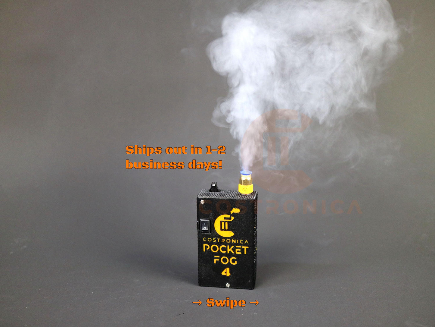 Mini Smoke Machine V4 - Ultimate Handheld Fog Effect for Cosplay, Gaming, Photography & Costume Props