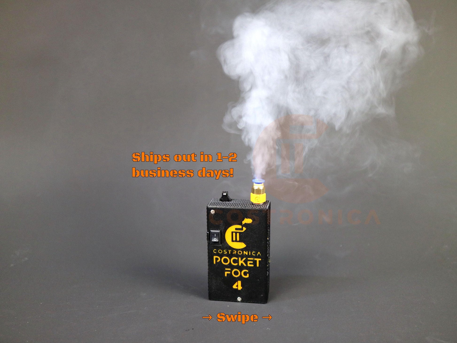 Mini Smoke Machine V4 - Ultimate Handheld Fog Effect for Cosplay, Gaming, Photography & Costume Props