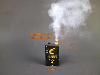 Mini Smoke Machine V4 - Ultimate Handheld Fog Effect for Cosplay, Gaming, Photography & Costume Props